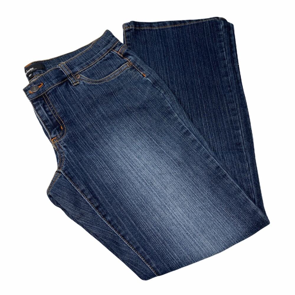 Daisy Fuentes Petite Denim Bootcut Jeans Dark H13